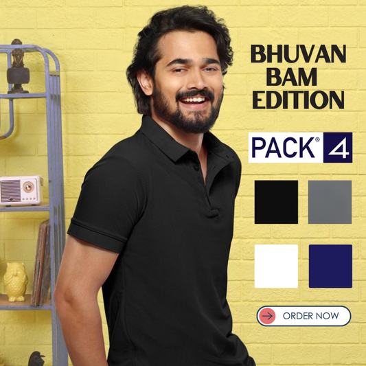 Bhuvan Bam Edition© Men's Polo T-Shirt - Limited Stocks 🔥