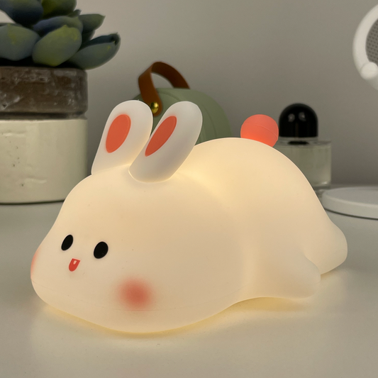 Soft Silicone Rabbit Lamp