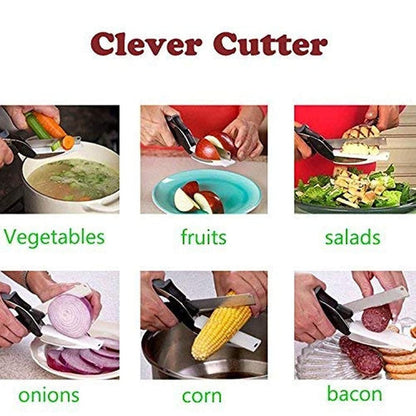 2-in-1 Smart Clever Cutter Knife