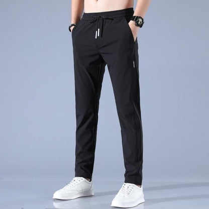 SwiFit™️ Elastic Men's Track Pants | Pack of 2