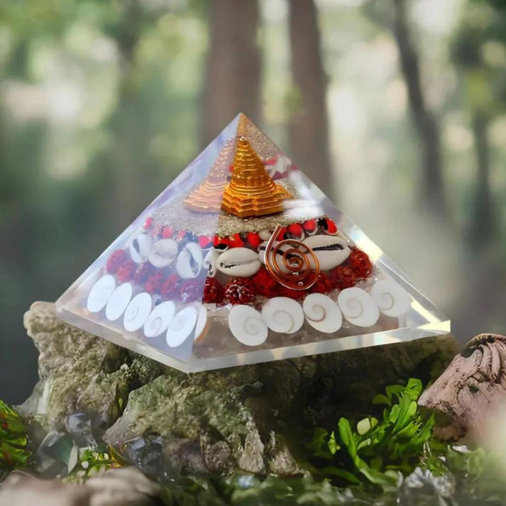 💎 Crystal Lakshmi Wealth Gomati Chakra Pyramid 💰| Free Shipping 🚚 & COD | 50% Off 🔥