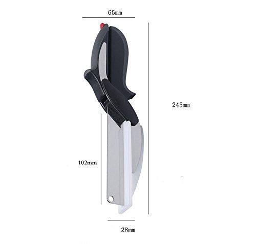 2-in-1 Smart Clever Cutter Knife