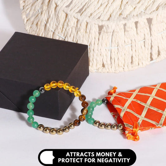 Certified Money Attraction Bracelet (Unisex) ( Buy 1 Get 1 Free )