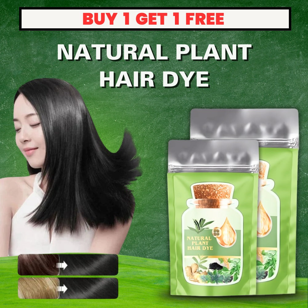 Natural Plant Hair Dye Pouch - BUY 1 GET 1 FREE